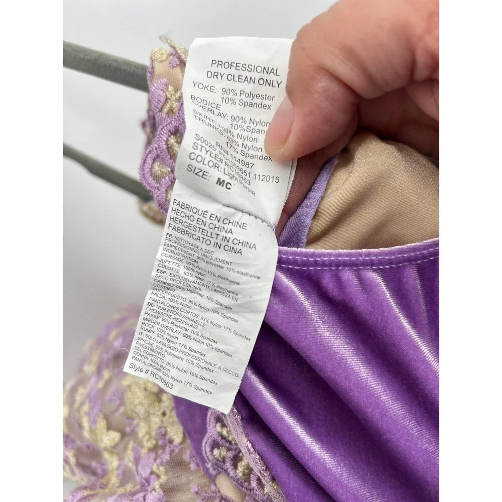 Revolution Dancewear Waltz Of The Flowers Purple & Gold Ballet Tutu Girl Medium
